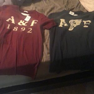 Two a&f men’s small shirts NWT